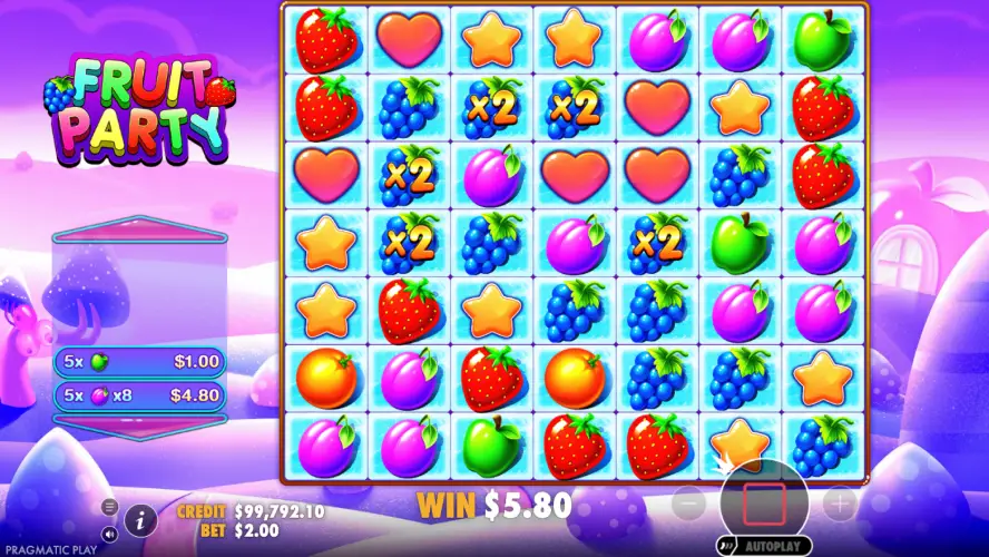 Slot Fruit Party od Pragmatic Play