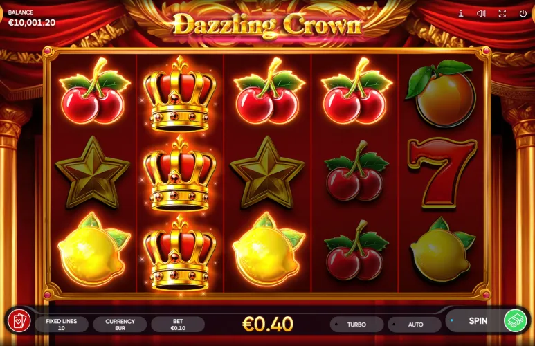 Zagraj w Dazzling Crown od Endorphina