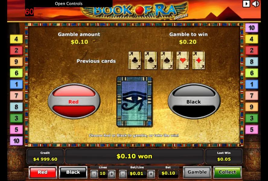 Automat do gry Book of Ra Deluxe od NOVOMATIC