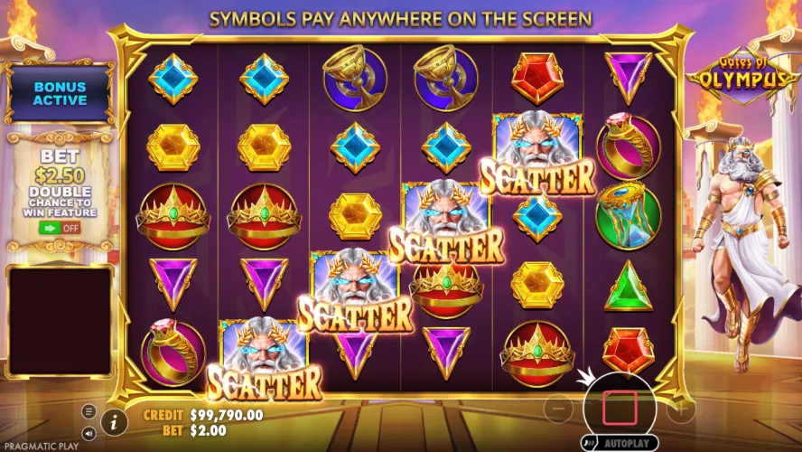 Zagraj w Gates of Olympus od Pragmatic Play