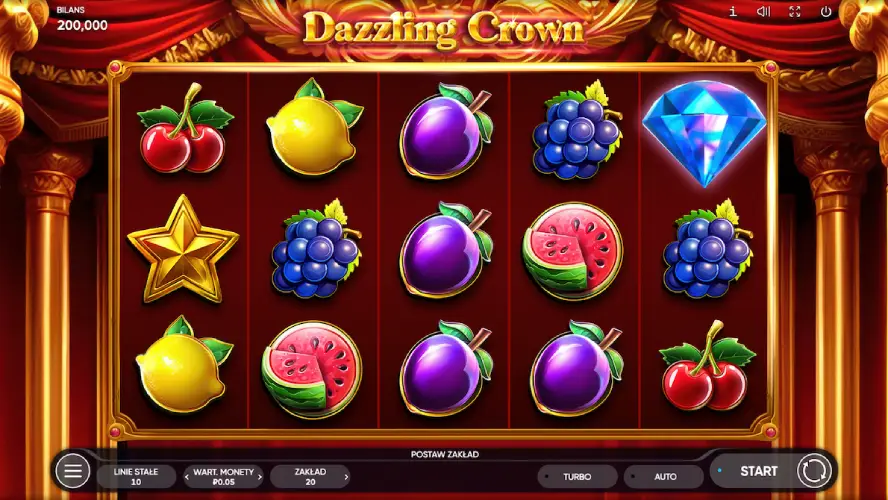 Zagraj w slot Dazzling Crown