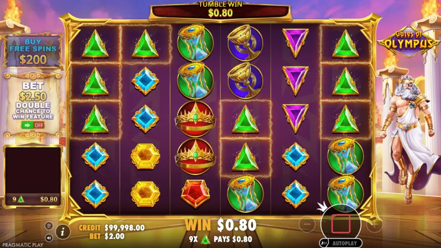 Slot Gates of Olympus od Pragmatic Play