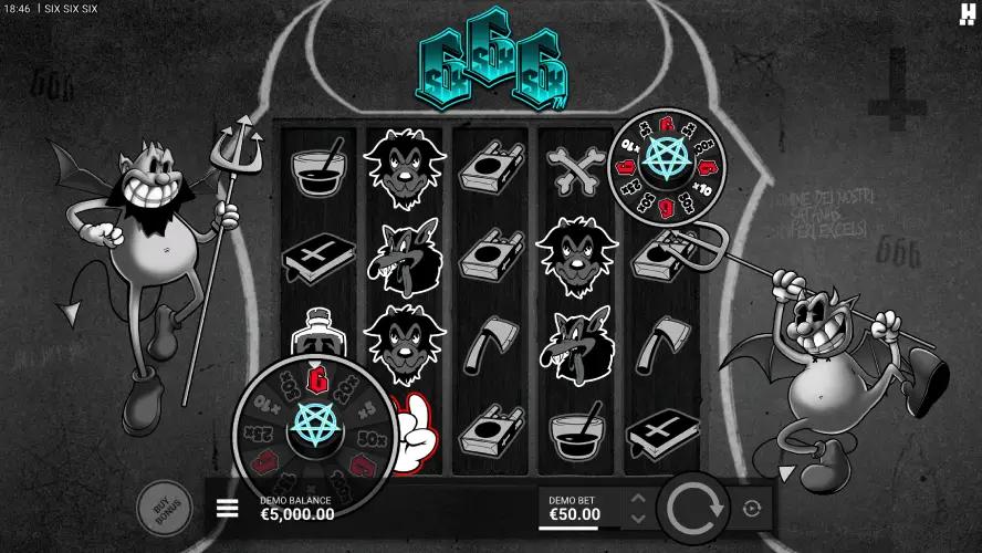 Zagraj w slot SixSixSix na prawdziwe pieniądze